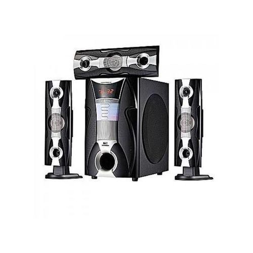 Djack  3.1 Multimedia Bluetooth Speaker System Woofer - Red, Black,Silver