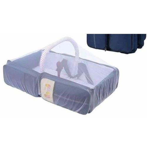 Other 2 in 1 Baby Travel Bag and Bed- Dark Blue,pink,grey,brown