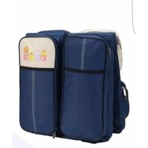 Other 2 in 1 Baby Travel Bag and Bed- Dark Blue,pink,grey,brown