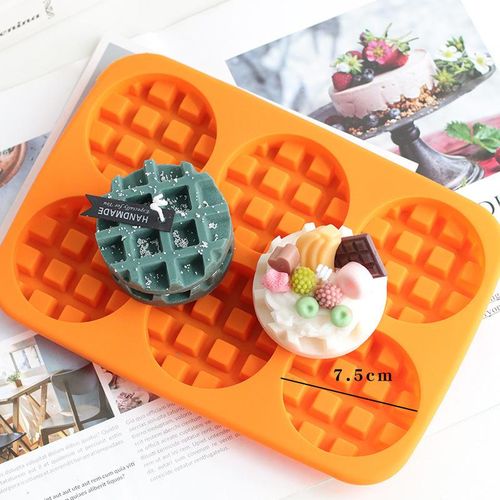 Diy Cake Candle Decoration Silicone Mold Donut Circle Resin Mold Chocolate Biscuit Mold Cake Decorating Tools Pastry Tools