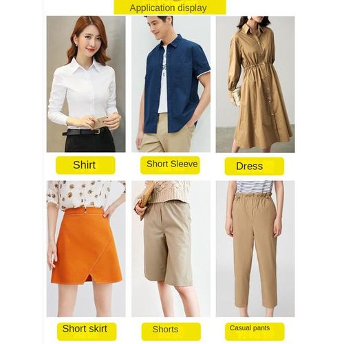 Pure Cotton Poplin Fabric By The Meter For Clothing Shirts Diy Dresses Sewing Plain White Cloth Soft Thin Summer Opaque Textile