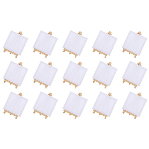 Mini Easel Stands Canvas Painting Sketchpads Kids Painting Boards And Easels Mini Canvas Panel Wooden Easel Sketchpad