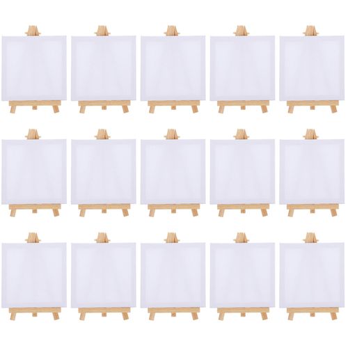 Mini Easel Stands Canvas Painting Sketchpads Kids Painting Boards And Easels Mini Canvas Panel Wooden Easel Sketchpad