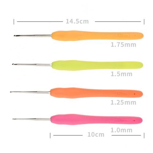 13pcs Crochet Hooks Kit Set Needles Storage Bag 6 Wool Sewing Tools