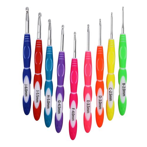 13pcs Crochet Hooks Kit Set Needles Storage Bag 6 Wool Sewing Tools