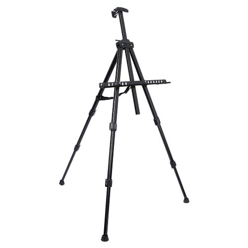 Black Painting Easelation Tripod Display Telescope Board