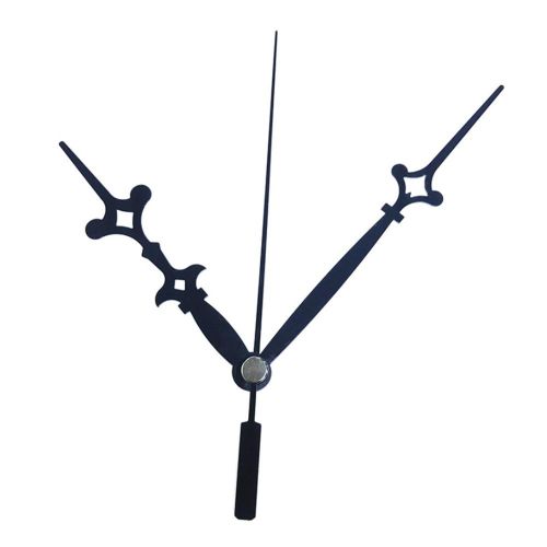 Black Quartz Hand Clock Movement Motor Mechanism Hands & Fittings DIY Kit NO5119