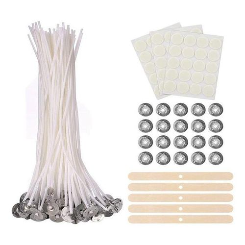 915 Generation Candle Wicks Pack Of 100 15 Cm Wicks for Candles  Odourless Candle Wicks for Candles for Candle Making Candle DIY