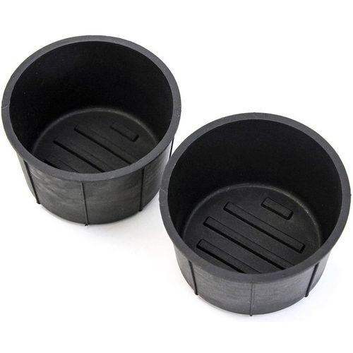 Car Rear Center Console Cup Holder For Ford F150 2009-2014 Rubber Left Right Bottle Insert Liner Interior Accessories