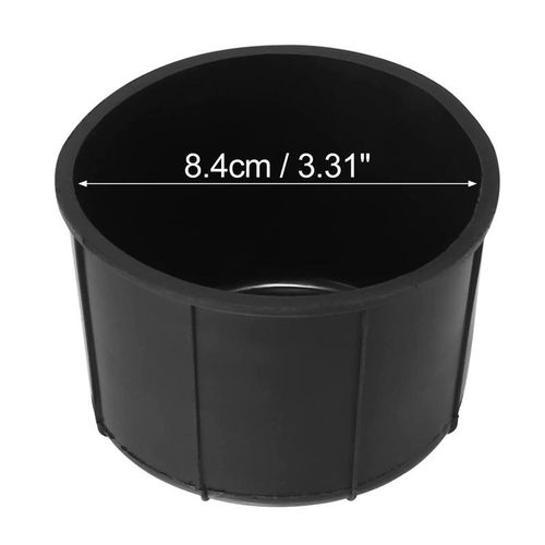 Car Rear Center Console Cup Holder For Ford F150 2009-2014 Rubber Left Right Bottle Insert Liner Interior Accessories