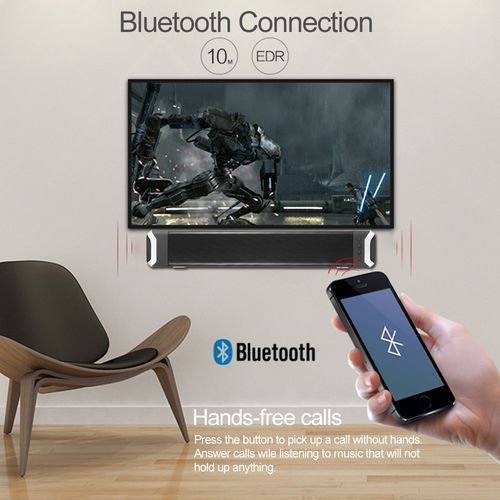 New Rixing NR-2017 Soundbar Bluetooth Speaker - Color May Vary