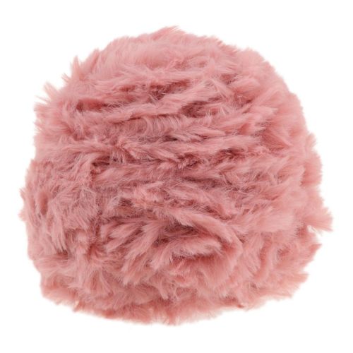 32m Soft Hand Knitting Fur Yarn Warm Baby Yarn Woven Sweater Coral