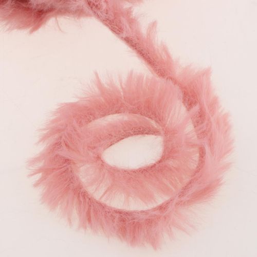 32m Soft Hand Knitting Fur Yarn Warm Baby Yarn Woven Sweater Coral