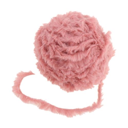 32m Soft Hand Knitting Fur Yarn Warm Baby Yarn Woven Sweater Coral