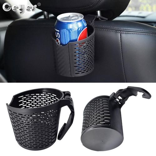 Car Cup Holder Back Seat Hook Hanging Mount Drink Container For Truck Auto Interior Water Bottle Storage Holders Organizer
