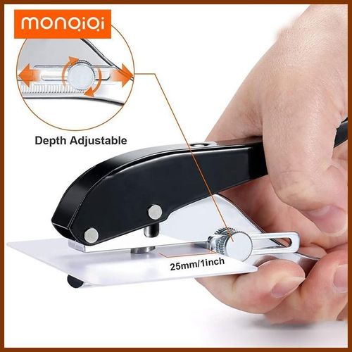 Hole Diameters 8mm Edge Banding Punching Pliers Hole 8mm 10mm Aperture Card Corner Round Puncher Paper Cutter