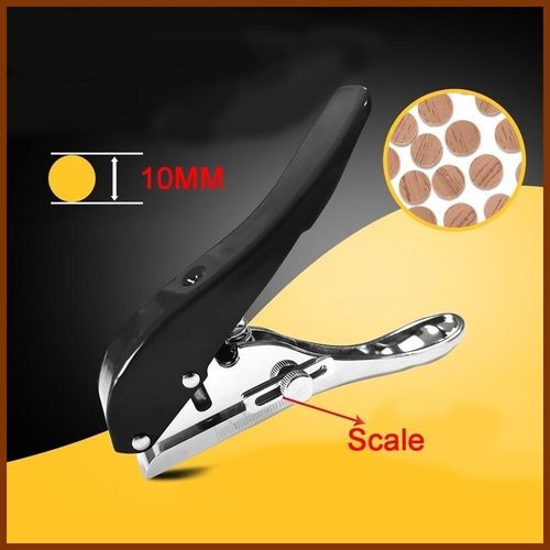 Hole Diameters 8mm Edge Banding Punching Pliers Hole 8mm 10mm Aperture Card Corner Round Puncher Paper Cutter