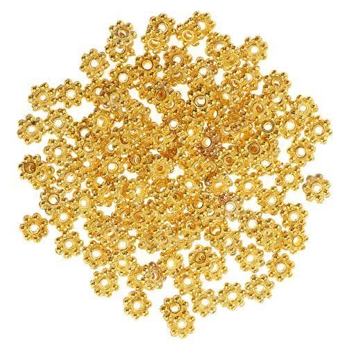 100pcs New Snowflake Spacer Beads DIY Jewelry For Necklace Bracelet