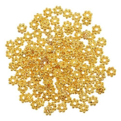 100pcs New Snowflake Spacer Beads DIY Jewelry For Necklace Bracelet