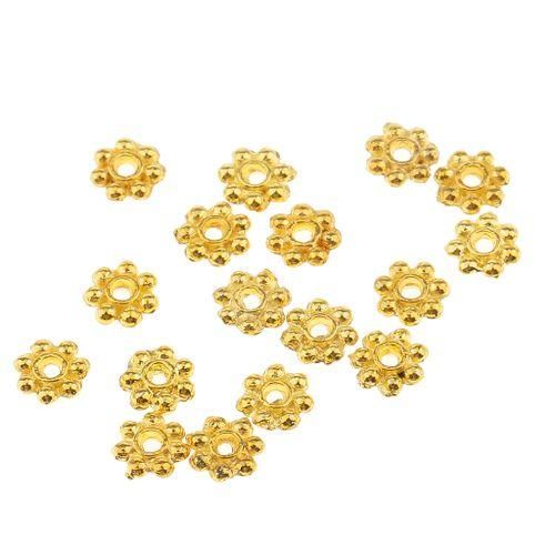 100pcs New Snowflake Spacer Beads DIY Jewelry For Necklace Bracelet