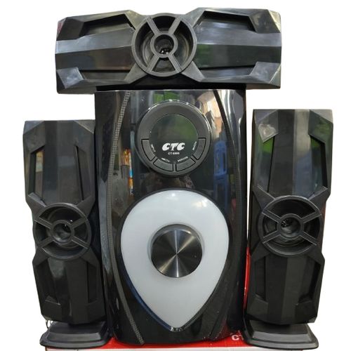 CTC 3.1 CH 20000watts AC/DC/FM/BT/USD/SD Card/ AUX Input Sub Woofer System/Speaker  &ndash; Black