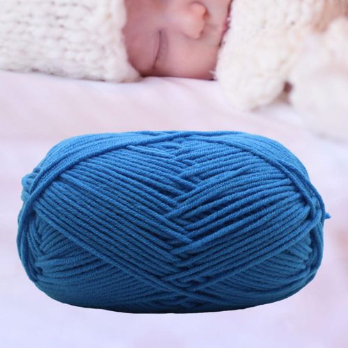 Crochet Thread Hand Knitting Crochet Line For Gloves Blue