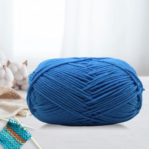 Crochet Thread Hand Knitting Crochet Line For Gloves Blue
