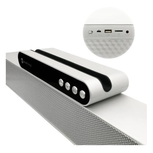 New Rixing NR-5017 Bluetooth Sound Bar - Silver