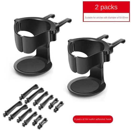 Car Water Cup Holder Air Conditioner Outlet Beverage Holder Car Multi-Functional Water Cup Holder Ashtray Bracket Auto Parts