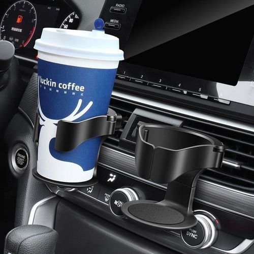 Car Water Cup Holder Air Conditioner Outlet Beverage Holder Car Multi-Functional Water Cup Holder Ashtray Bracket Auto Parts