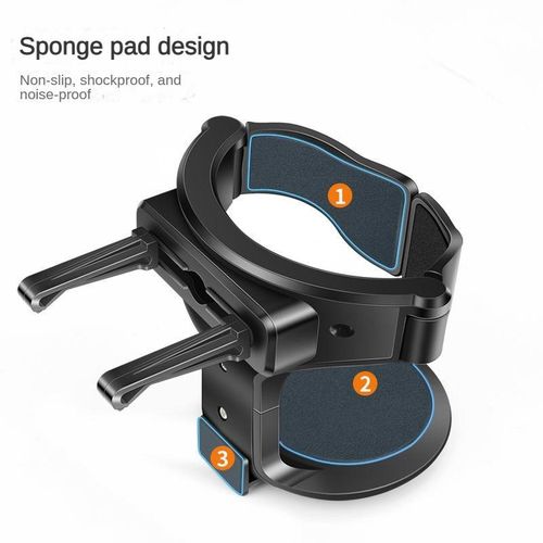 Car Water Cup Holder Air Conditioner Outlet Beverage Holder Car Multi-Functional Water Cup Holder Ashtray Bracket Auto Parts