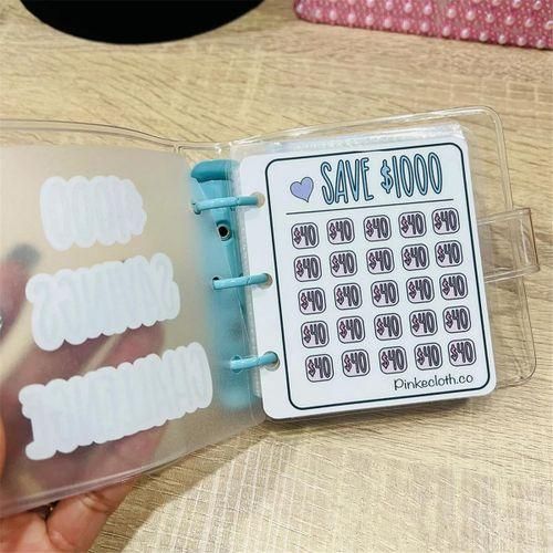 1000 Savings Challenge Binder, Money Saving Binder, Savings