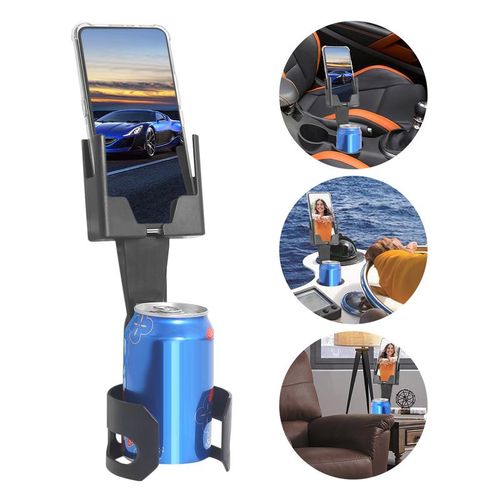 New Universal Car Phone Holder Stable 2 In 1 Anti-Falling Support Cup Holder Phone Mount Auto Phone Stand Mount Auto Accessories