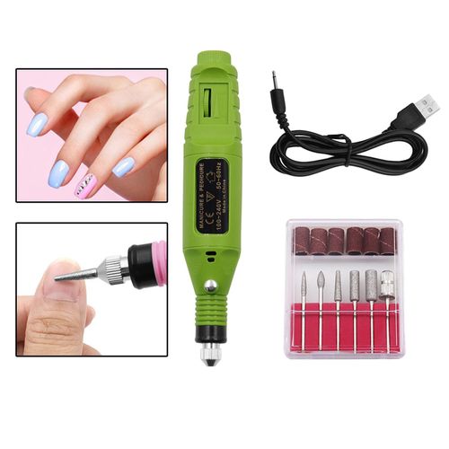 Nail Drill Pen Acrylic Gel Removal Grinder Polish Machine for Green