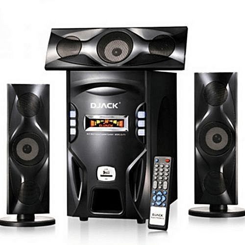 Djack 3.1 X-Bass Multimedia Bluetooth Woofers DJ-F3L- Black