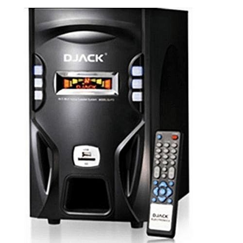 Djack 3.1 X-Bass Multimedia Bluetooth Woofers DJ-F3L- Black