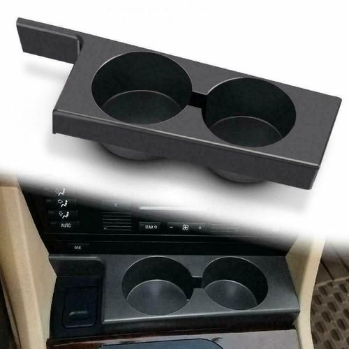 Car Cup Holder Modified Parts Black Front Bottle Drink Holder For Bmw 5 Series M5 E39 97-03 Car Accessories Drinks Holders