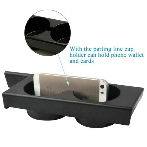 Car Cup Holder Modified Parts Black Front Bottle Drink Holder For Bmw 5 Series M5 E39 97-03 Car Accessories Drinks Holders