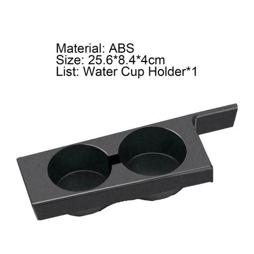 Car Cup Holder Modified Parts Black Front Bottle Drink Holder For Bmw 5 Series M5 E39 97-03 Car Accessories Drinks Holders