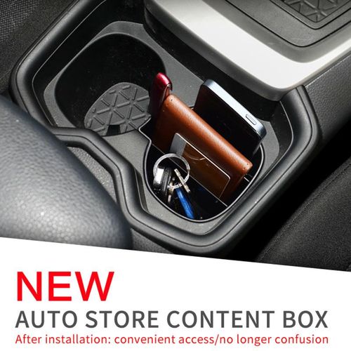 Car Cup Holder Storage Box For Toyota Rav4 2019 2020 Xa50 Rav 4 50 Accessories Cup Mat Card Phone Storage Box