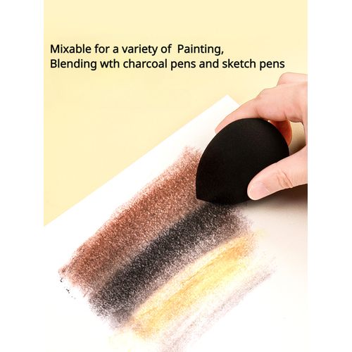 Professional Ultra Soft Artist Pastel Graphite And Charcoal Drawing Color Sketching Powders Blendable Finest Pigment Wet ,Dry
