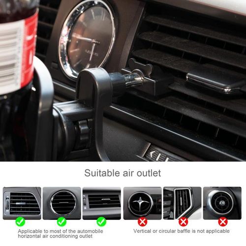 Car Clip On Holder Auto Car Air Vent Outlet Beverage Cup Drink Water Bottle Clip-Ons Holder Stand Drinks Holders Car Accessories