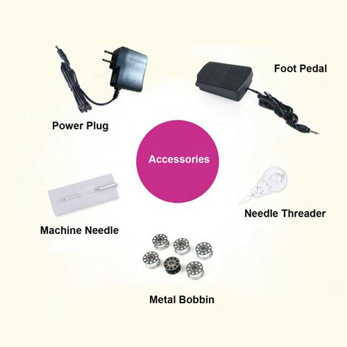 Mini Sewing Machine Home Use Multi-Functional Portable Electric Sewing Machine for Beginners NO5112
