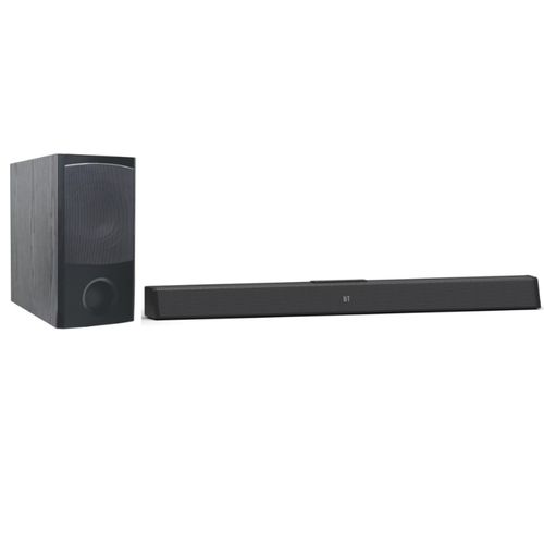 Global Star 2.1-Channel Sound Bar With Wireless Subwoofer 120W GS-plus- Black
