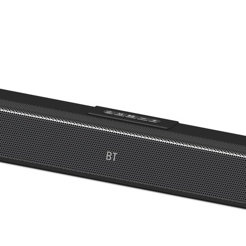 Global Star 2.1-Channel Sound Bar With Wireless Subwoofer 120W GS-plus- Black