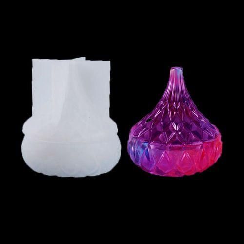 Resin Mold Tray Silicone Mould Jewelry Storage Making Tool UV Epoxy