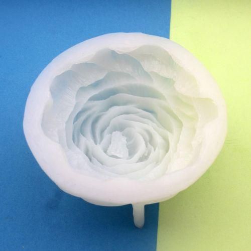DIY Big Peony Flower Candle Silicone Mold 3D Handmade Soap Mold