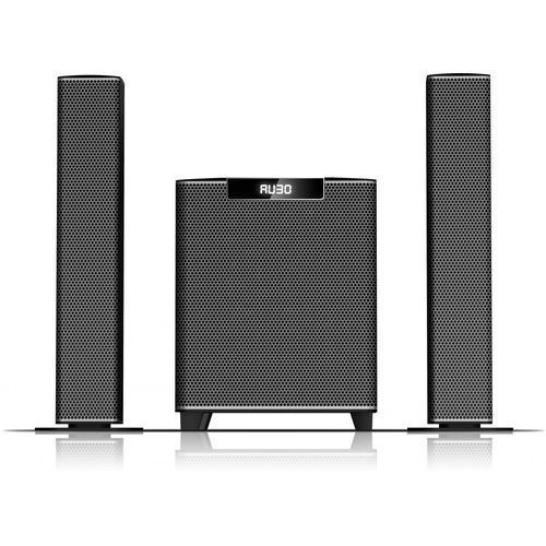 PMPO Multimedia Sound Bar With USB/SD/Digital FM - Grey,Black.