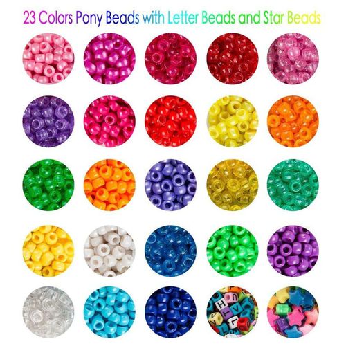 Glass Seed Beads Loose Kit for DIY Bracelets Jewelry Making Finding