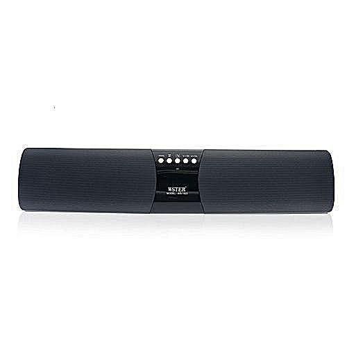 Wster  Portable Wireless Bluetooth Speaker Rechargeable - Black